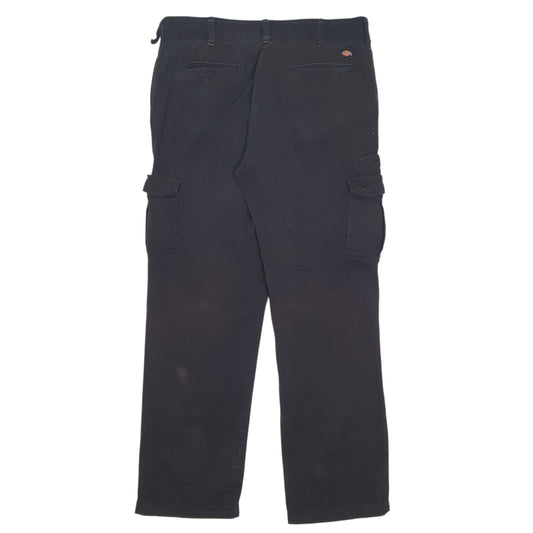 Mens Black Dickies Workwear  Trousers