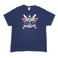 Mens Navy Delta Top Gun Short Sleeve T Shirt