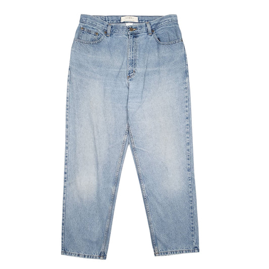 Womens Blue L.L.Bean Double L Relaxed JeansW33 L30