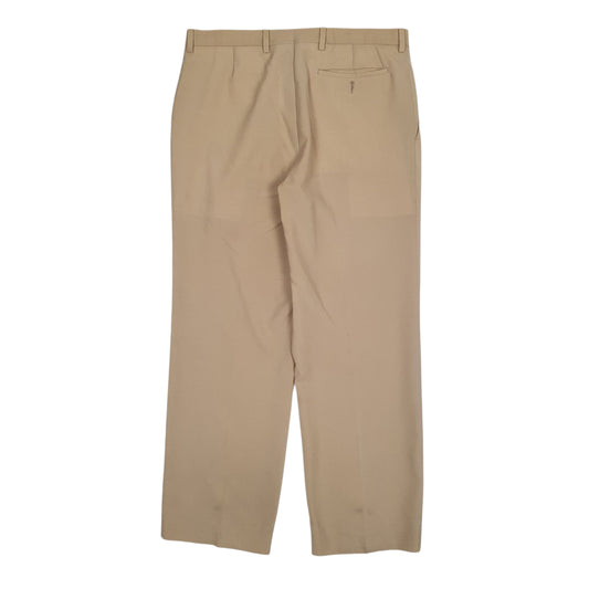 Mens Beige Burberry   Trousers