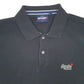 Mens Black Superdry   Polo Shirt