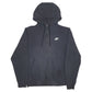 Mens Black Nike Baggy Full Zip Jumper
