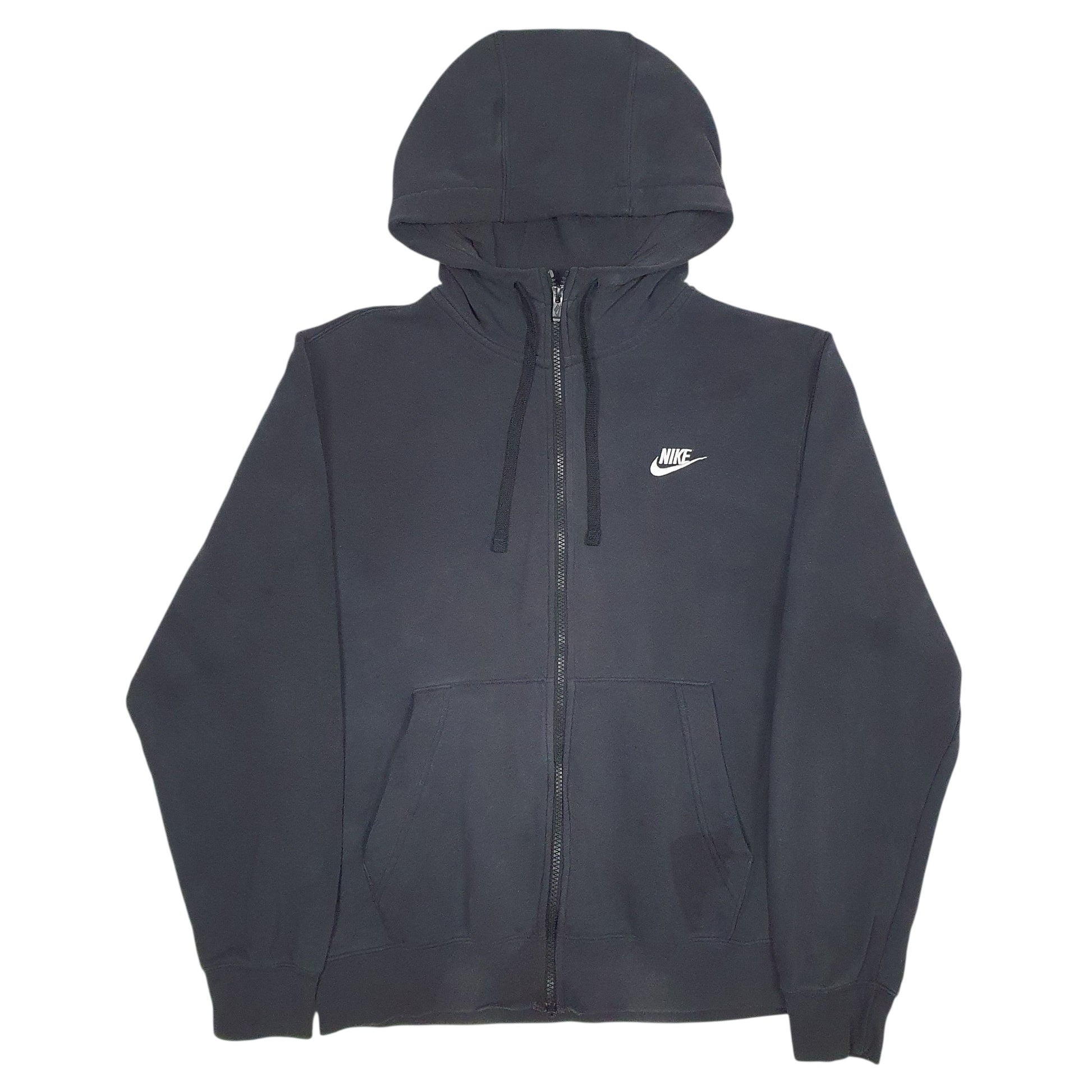 Mens Black Nike Baggy Full Zip Jumper