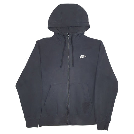 Mens Black Nike Baggy Full Zip Jumper