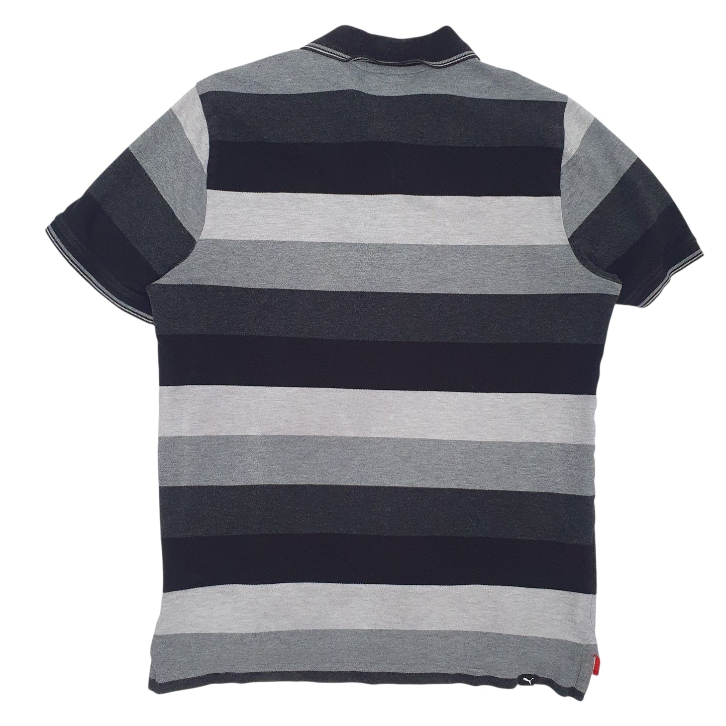 Mens Grey Puma   Polo Shirt