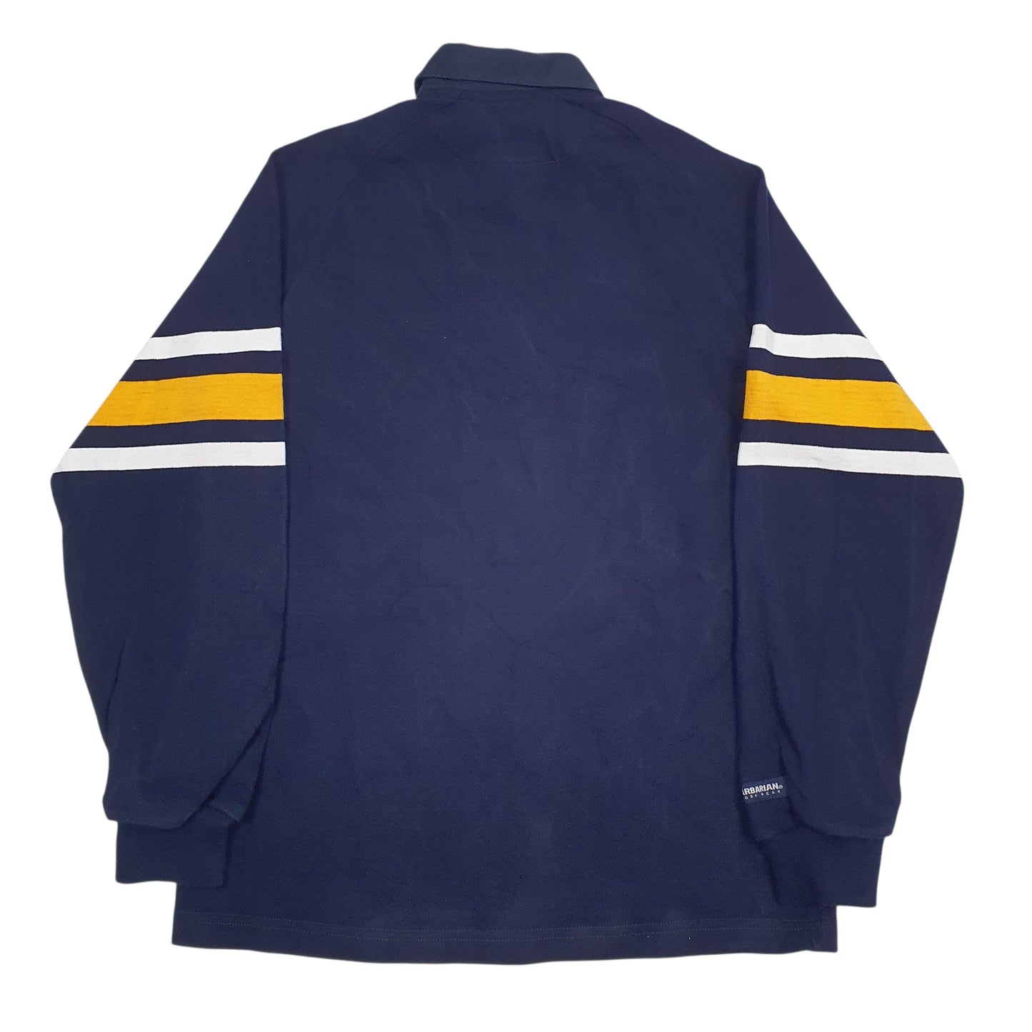 Mens Navy Barbarian   Polo Shirt