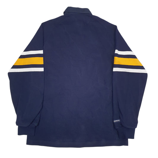 Mens Navy Barbarian   Polo Shirt