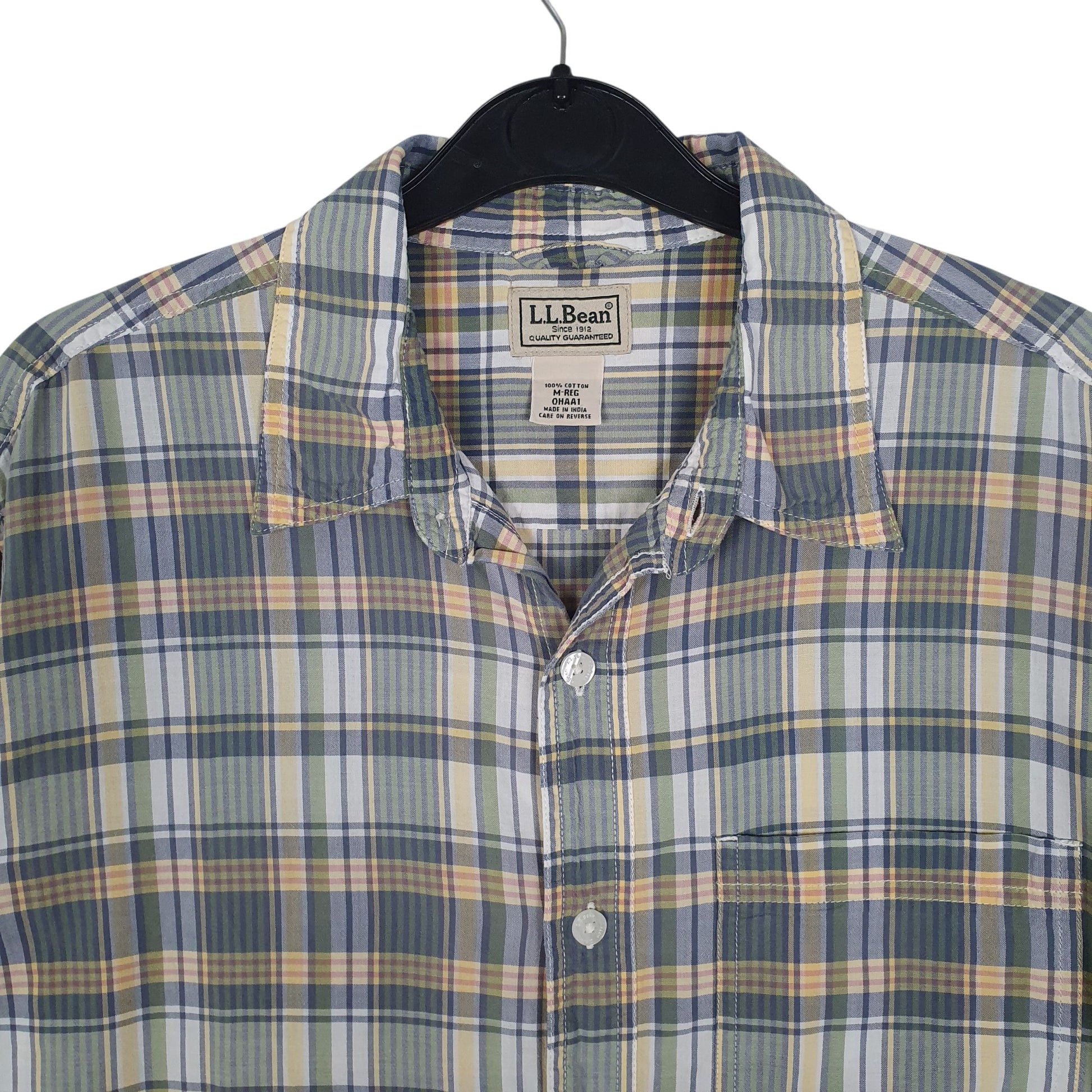 Mens Green L.L.Bean   Shirt
