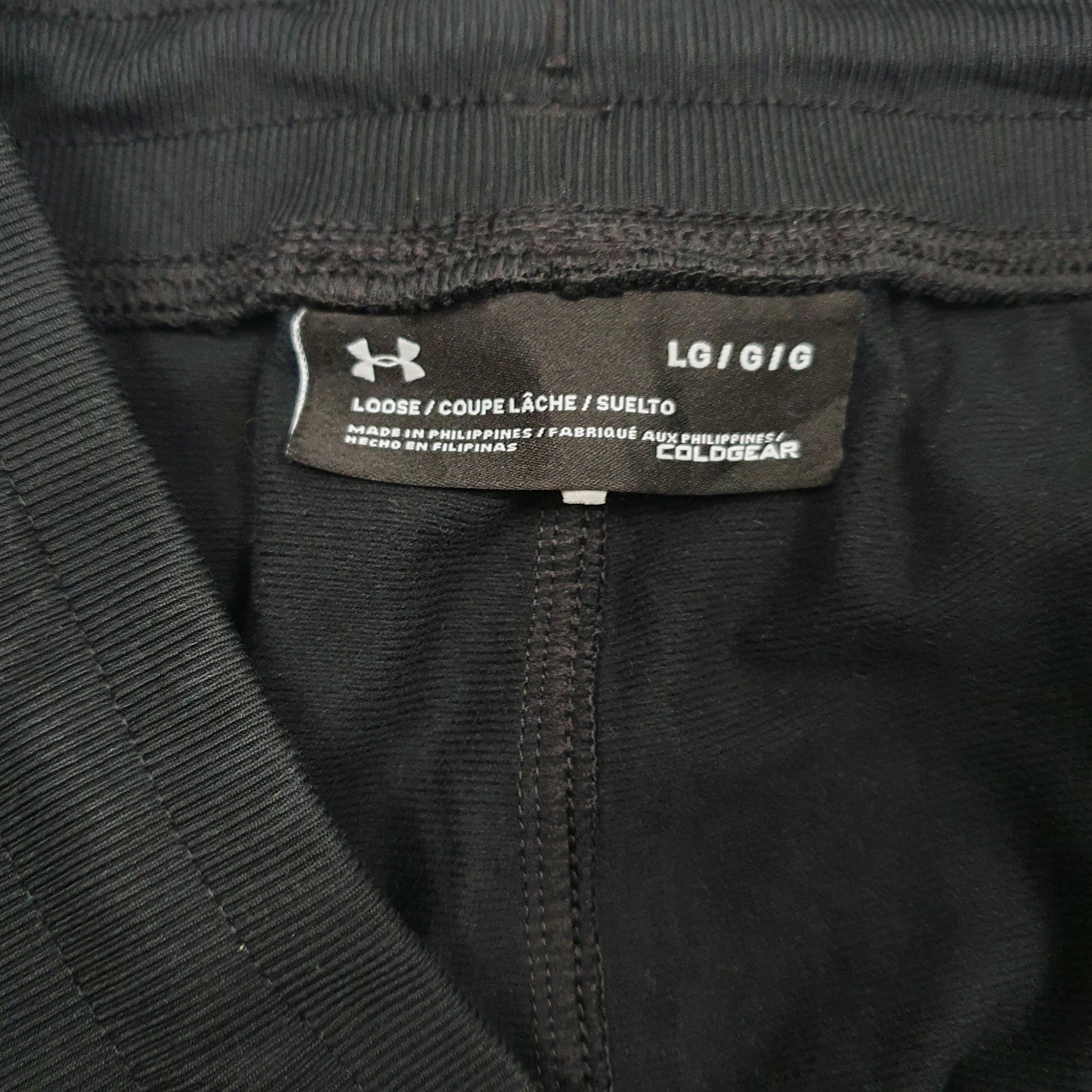 Mens Black Under Armour Cold Gear  Trousers