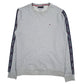 Mens Grey Tommy Hilfiger  Crewneck Jumper