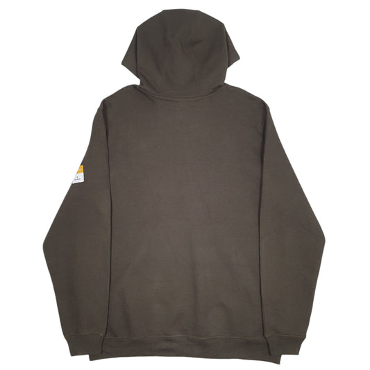 Mens Green Carhartt  Hoodie Jumper