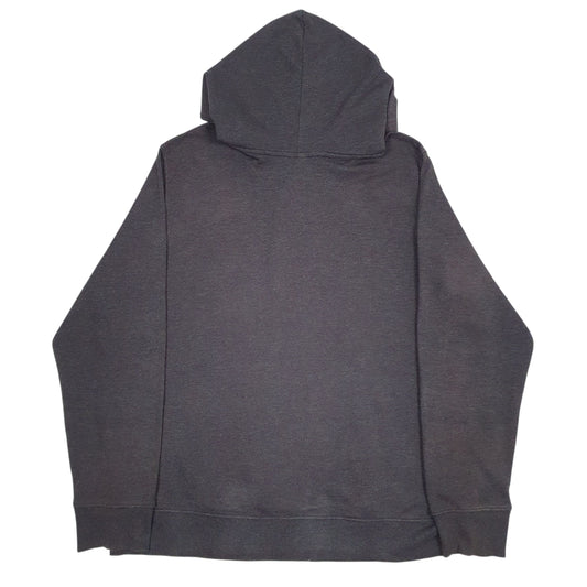 Mens Grey The North Face Spellout Hoodie Jumper