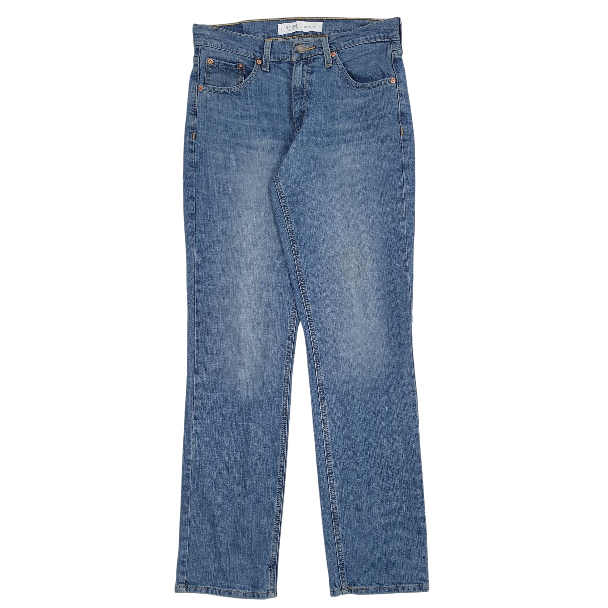 Mens Blue Levis Athletic Signature JeansW30 L32