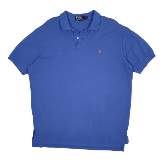 Mens Blue Polo Ralph Lauren  Short Sleeve Polo Shirt