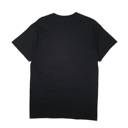 Mens Black Gildan Red Cedars Basketball  T Shirt