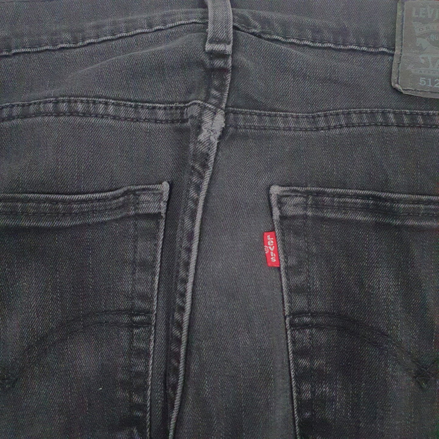 Mens Black Levis   Jeans