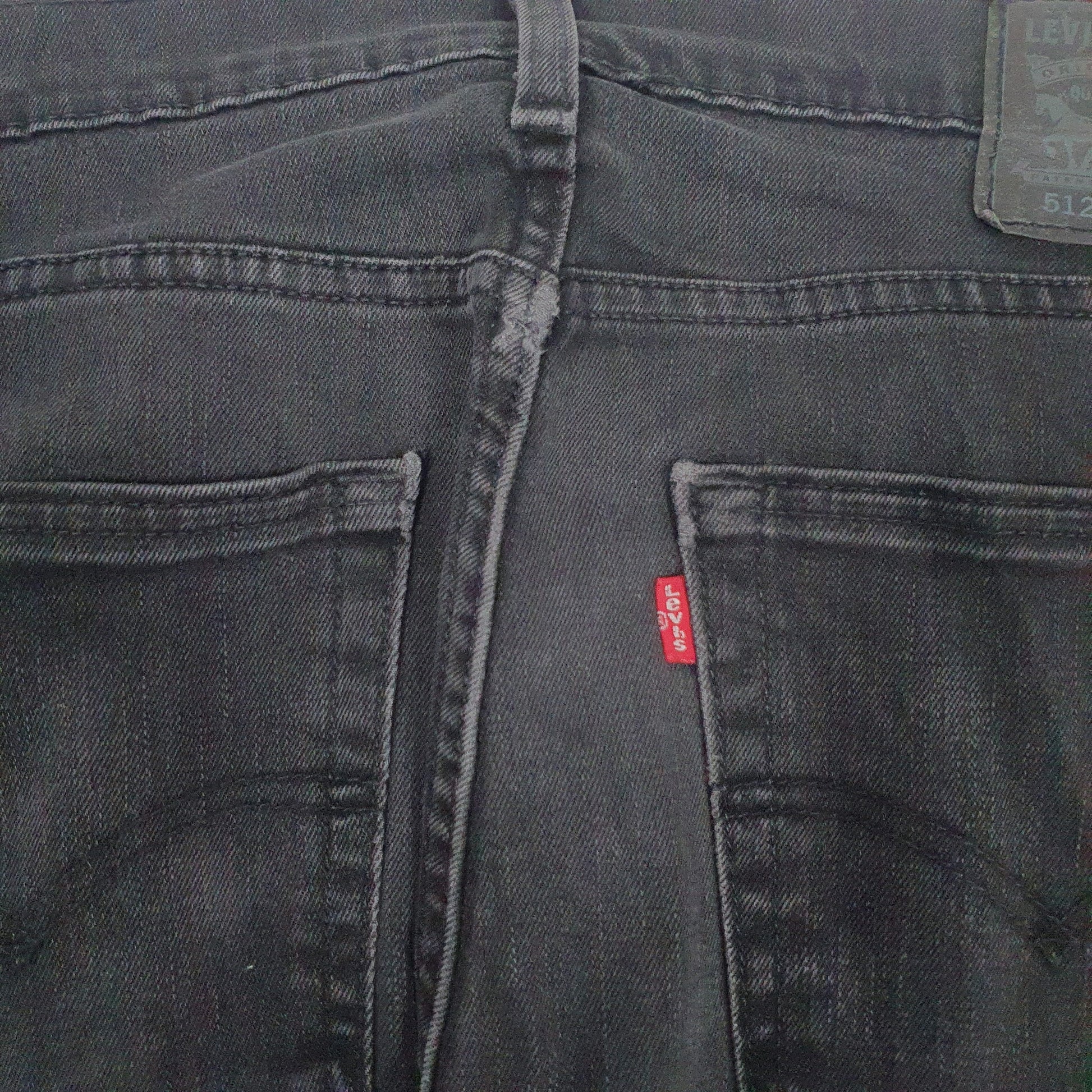 Mens Black Levis   Jeans
