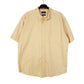 Mens Yellow Dockers  Short Sleeve Shirt