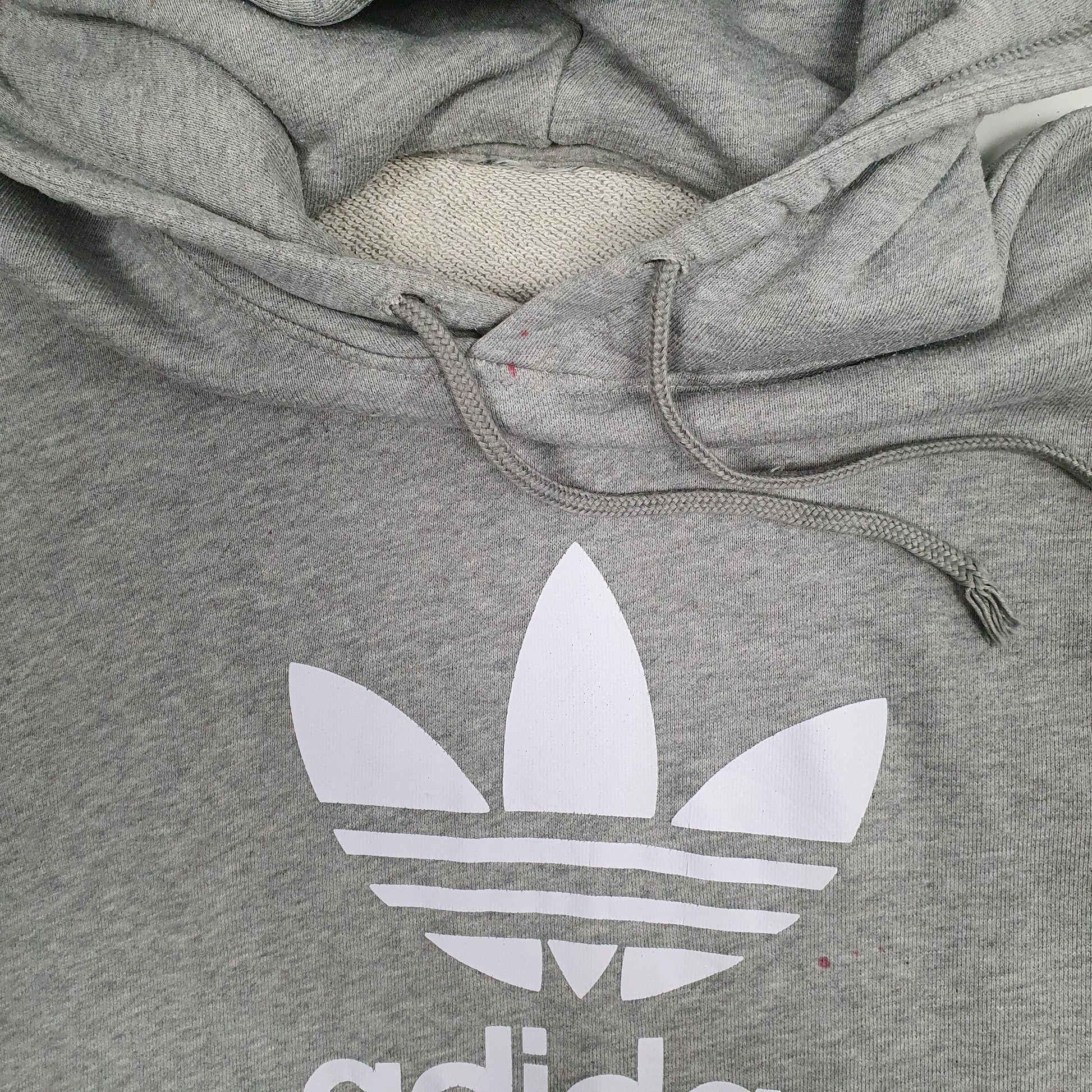 Mens Grey Adidas  Hoodie Jumper