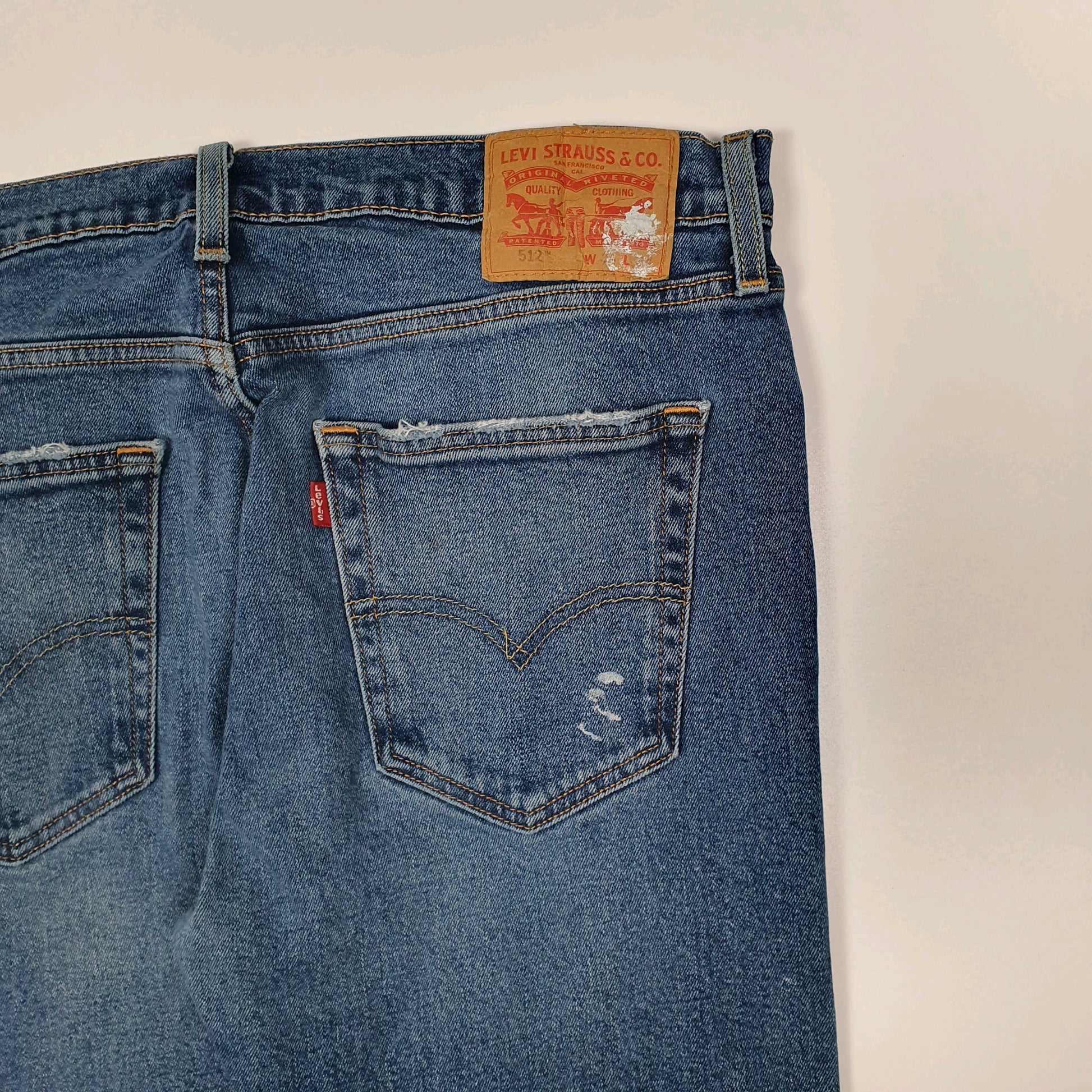 Mens Blue Levis   Jeans