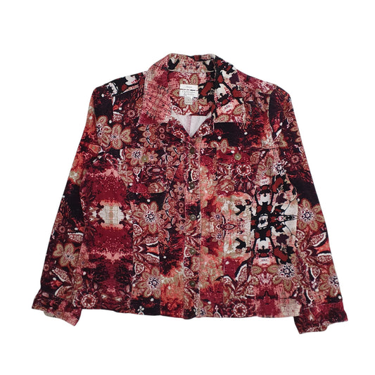 Womens Burgundy Christopher & Banks   Coat