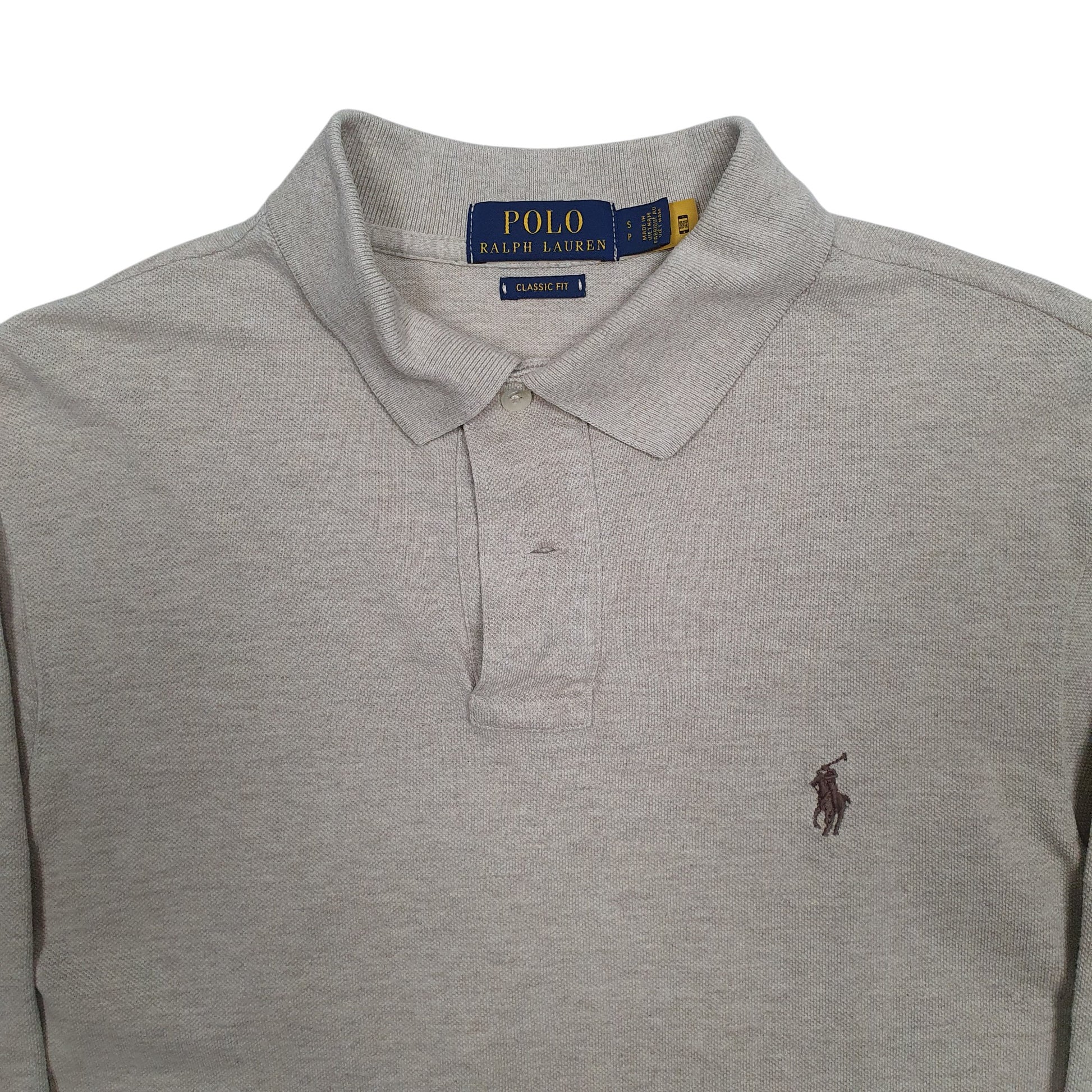 Mens Beige Polo Ralph Lauren   Polo Shirt