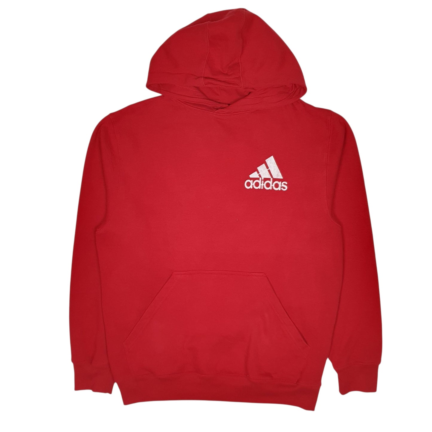Mens Red Adidas  Hoodie Jumper