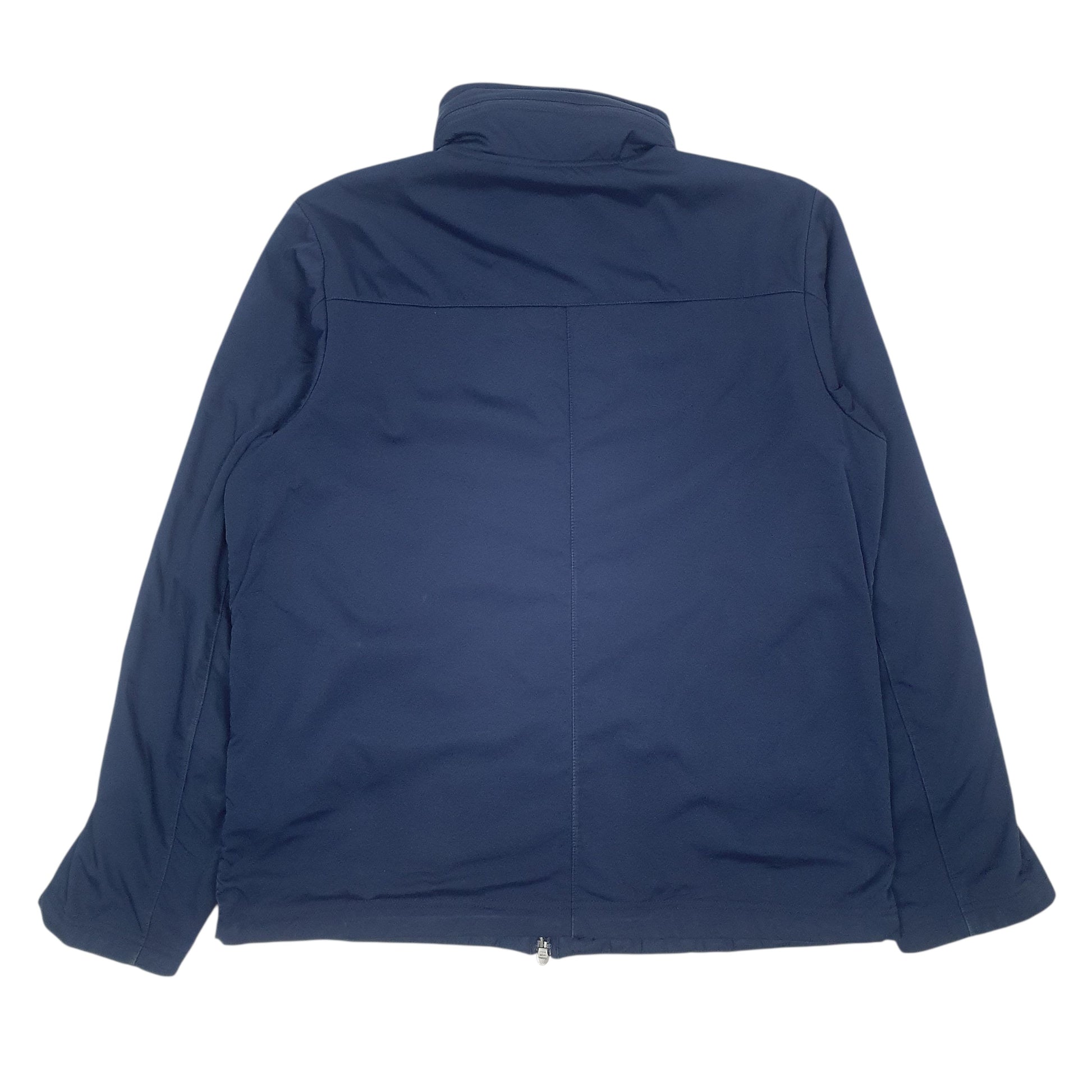 Mens Navy Nike Fleece Lined Hooded UCONN  Coat