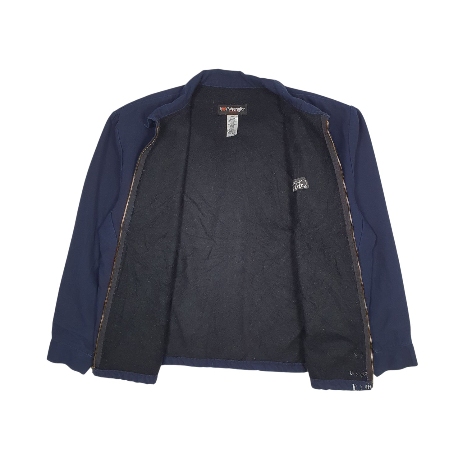 Mens Navy Wrangler Harrington Bomber  Coat