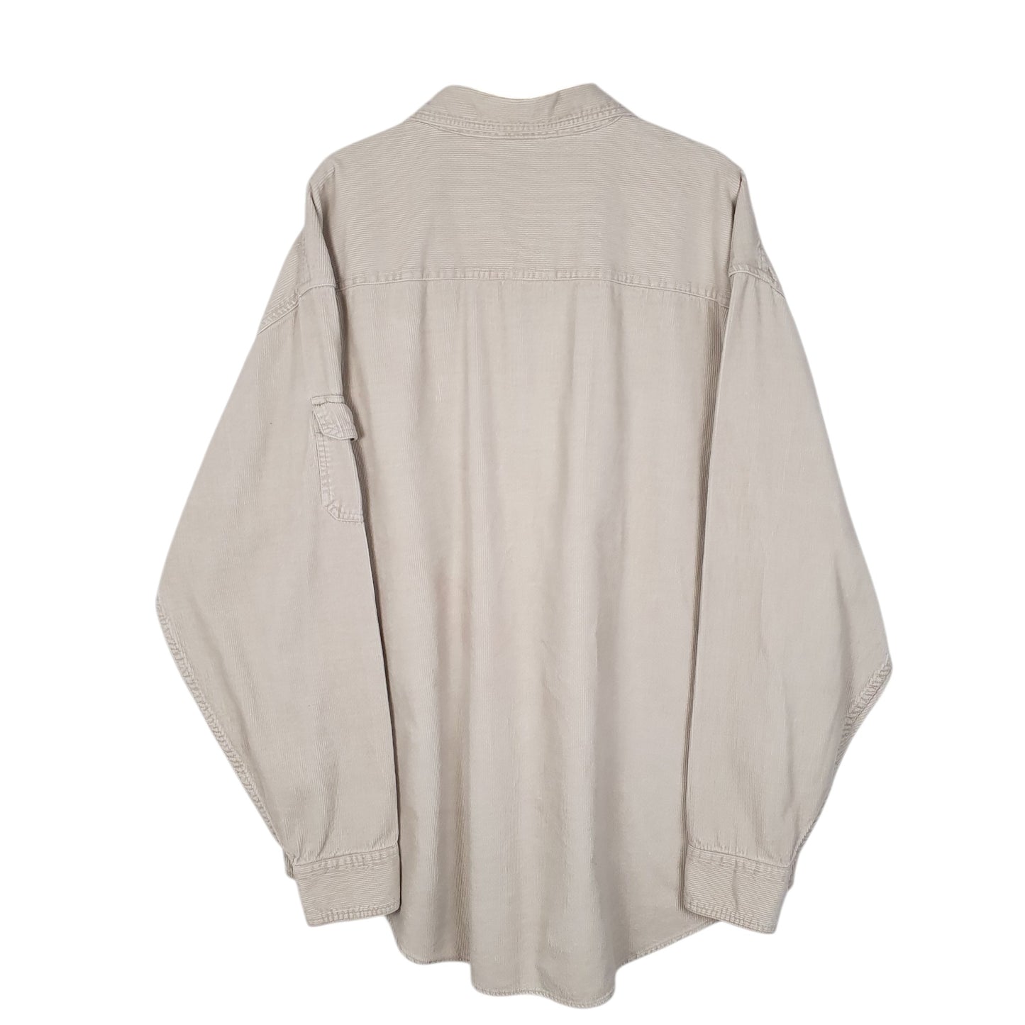 Mens Cream Old Navy Corduroy  Shirt