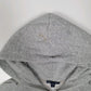 Womens Grey GAP Hoodie Full Zip Jumper