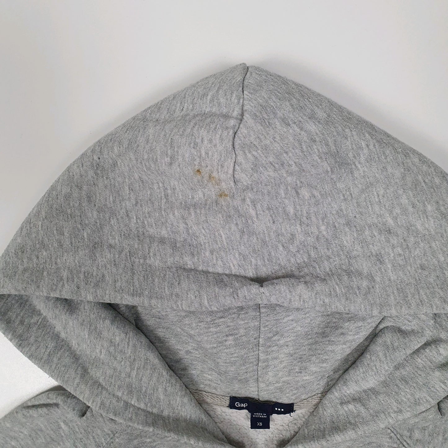 Womens Grey GAP Hoodie Full Zip Jumper