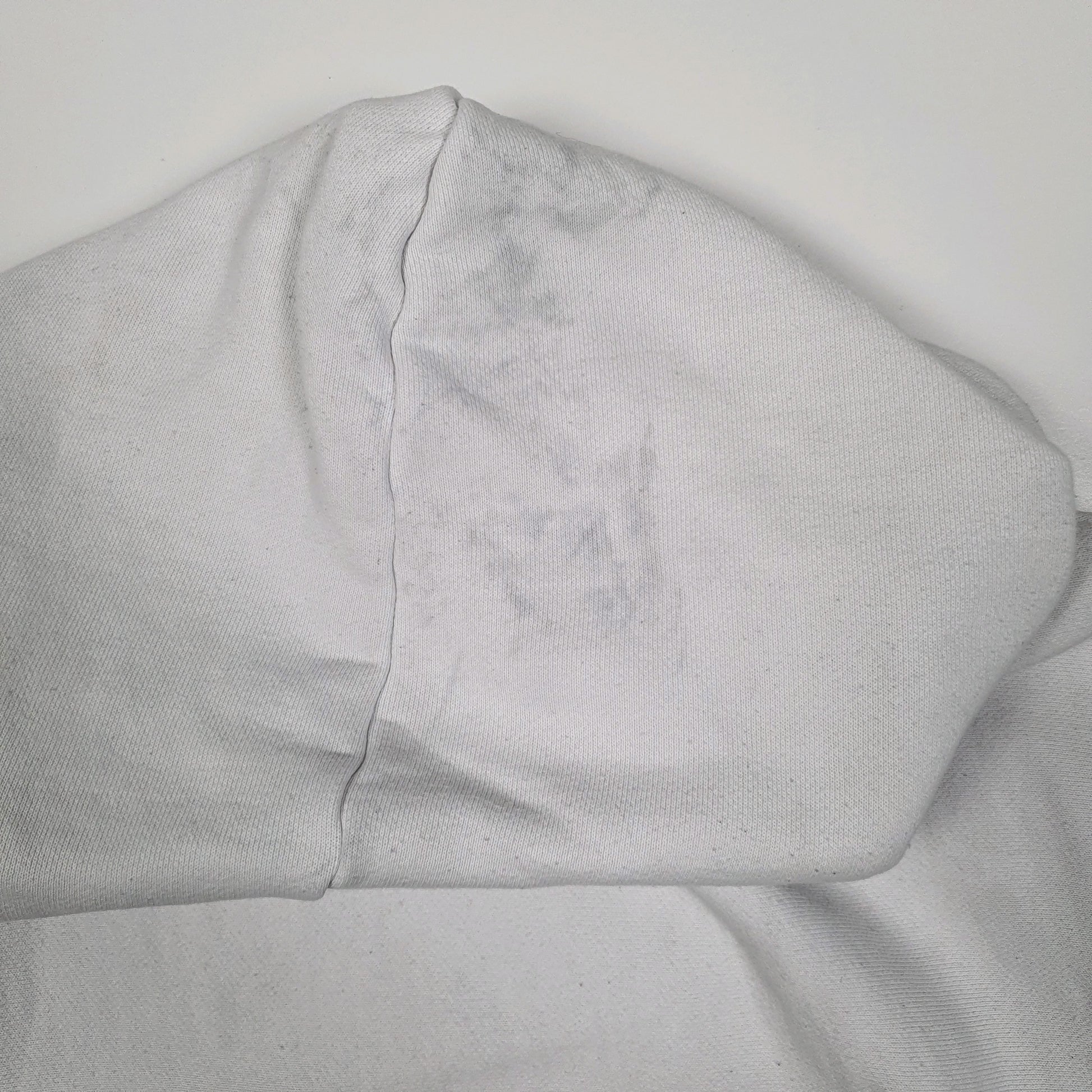 Mens White Champion Reverse Weave Hoodie Jumper