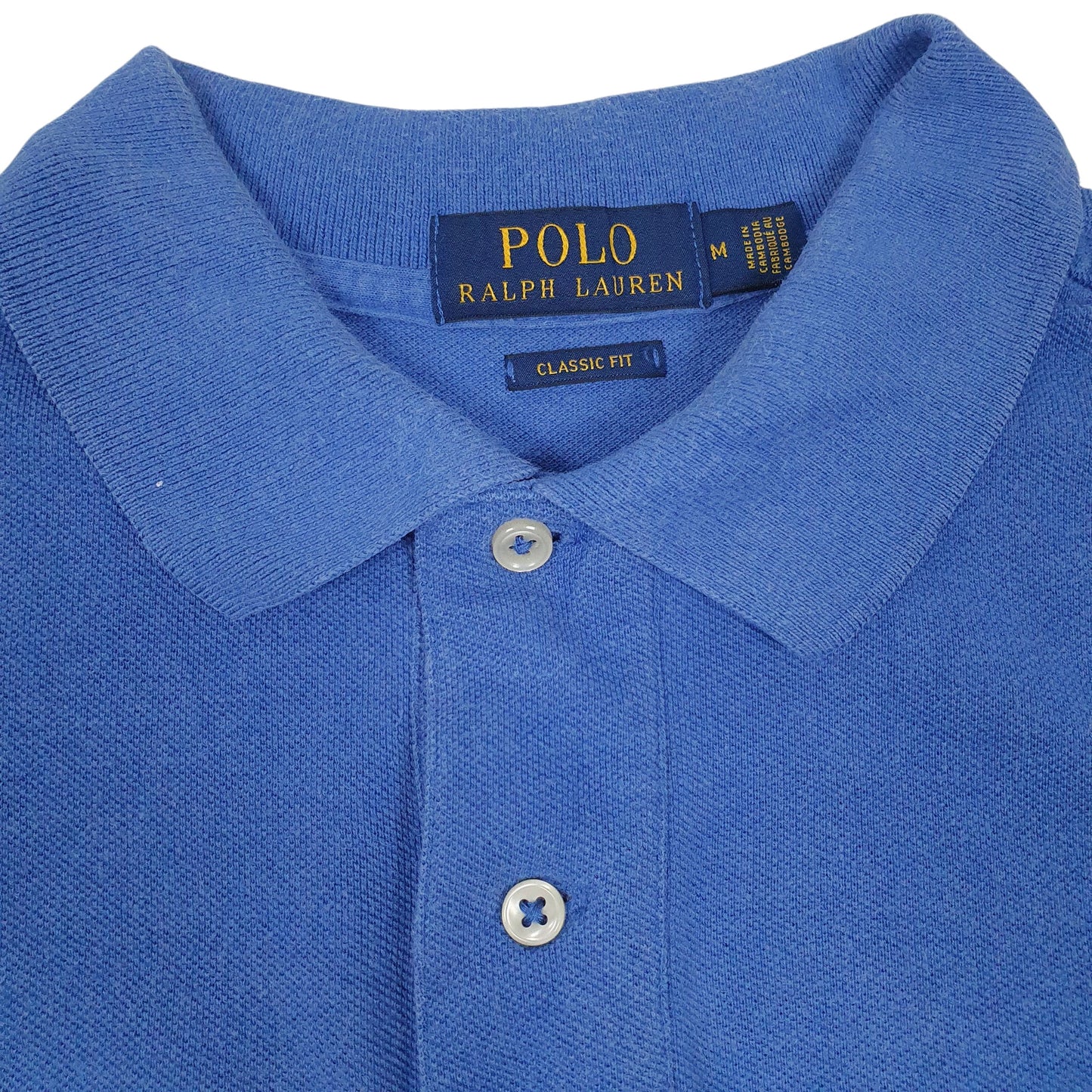 Mens Blue Polo Ralph Lauren   Polo Shirt