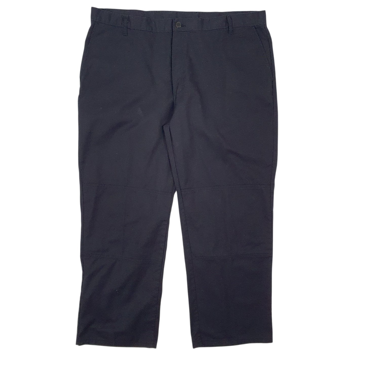 Mens Black Dickies Workwear Chino Trousers