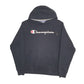 Mens Black Champion  Hoodie Jumper
