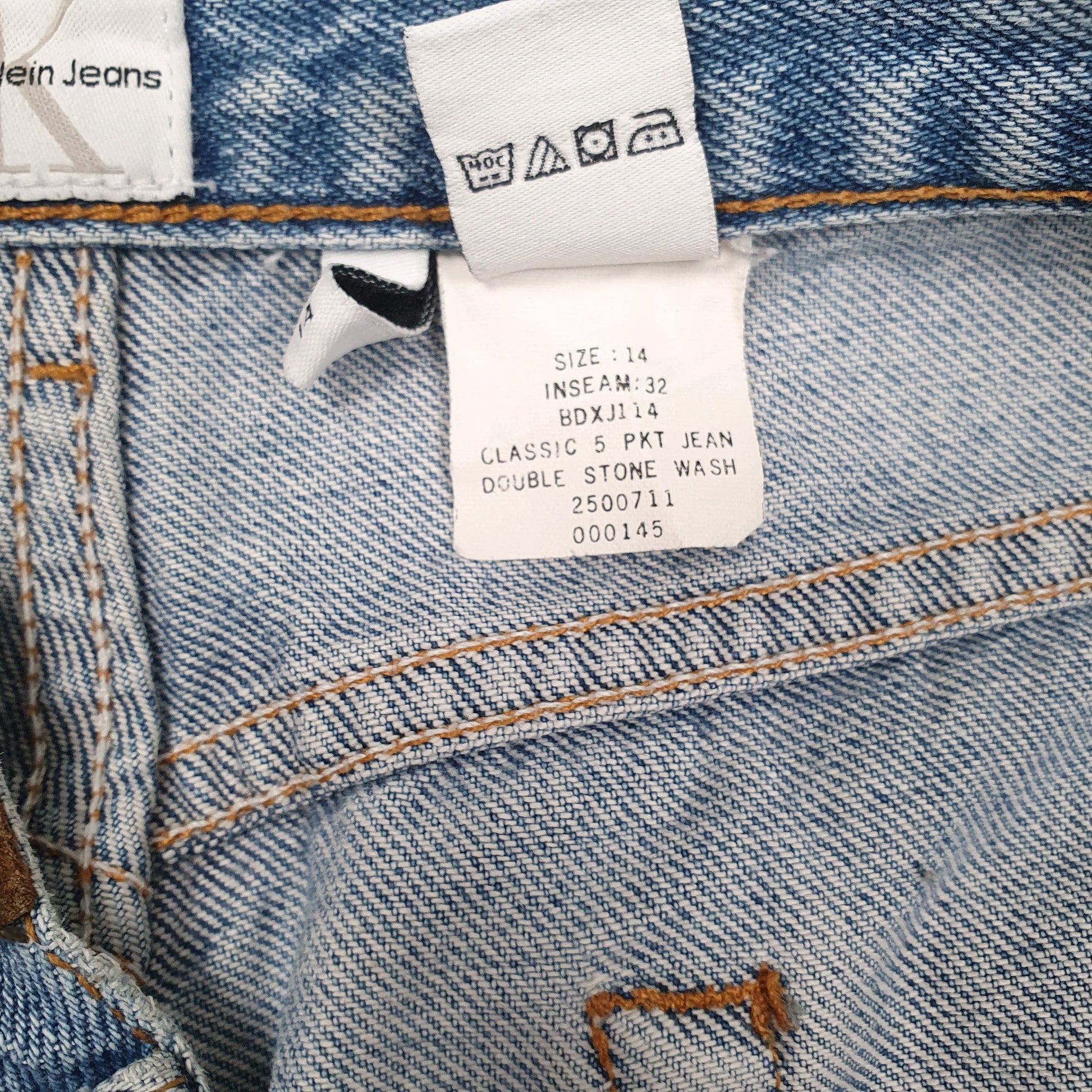 Womens Blue Calvin Vintage 90s  Jeans