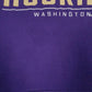 Mens Purple Champion Washington Huskies Hoodie Jumper