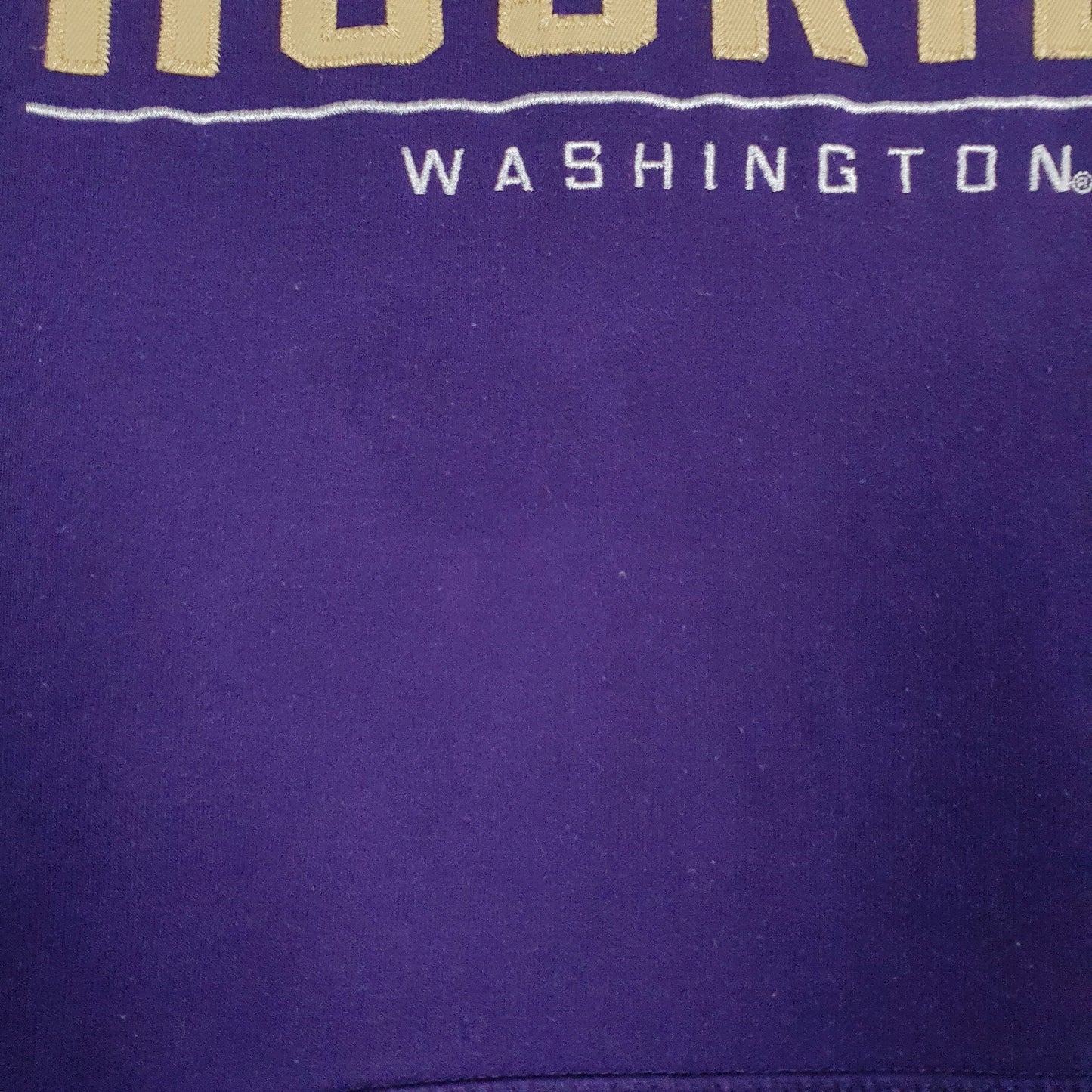 Mens Purple Champion Washington Huskies Hoodie Jumper