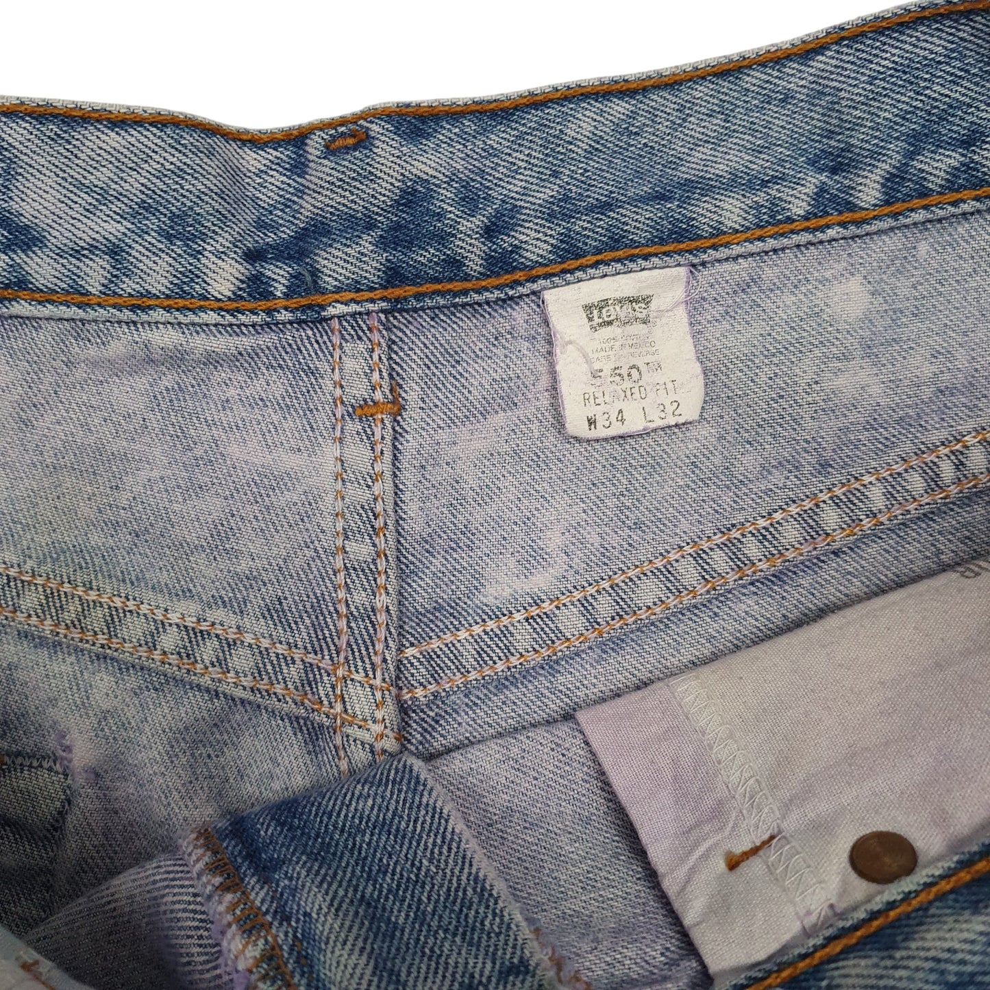 Womens Purple Levis Vintage 90s  Shorts