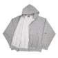 Mens Grey Champion  Full Zip Jumper