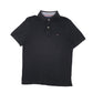 Mens Black Tommy Hilfiger  Short Sleeve Polo Shirt
