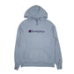 Womens Blue Champion  Hoodie Jumper