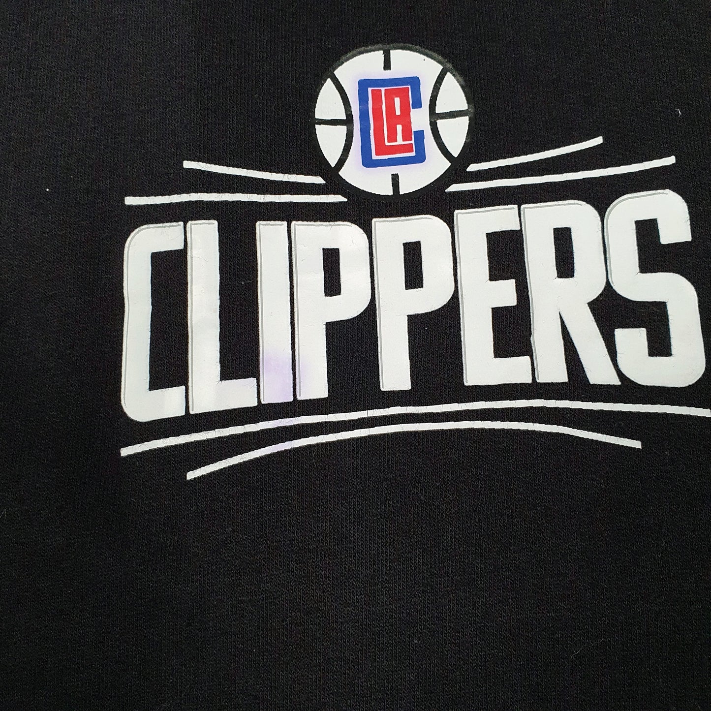Mens Black Majestic NBA LA Clippers Hoodie Jumper