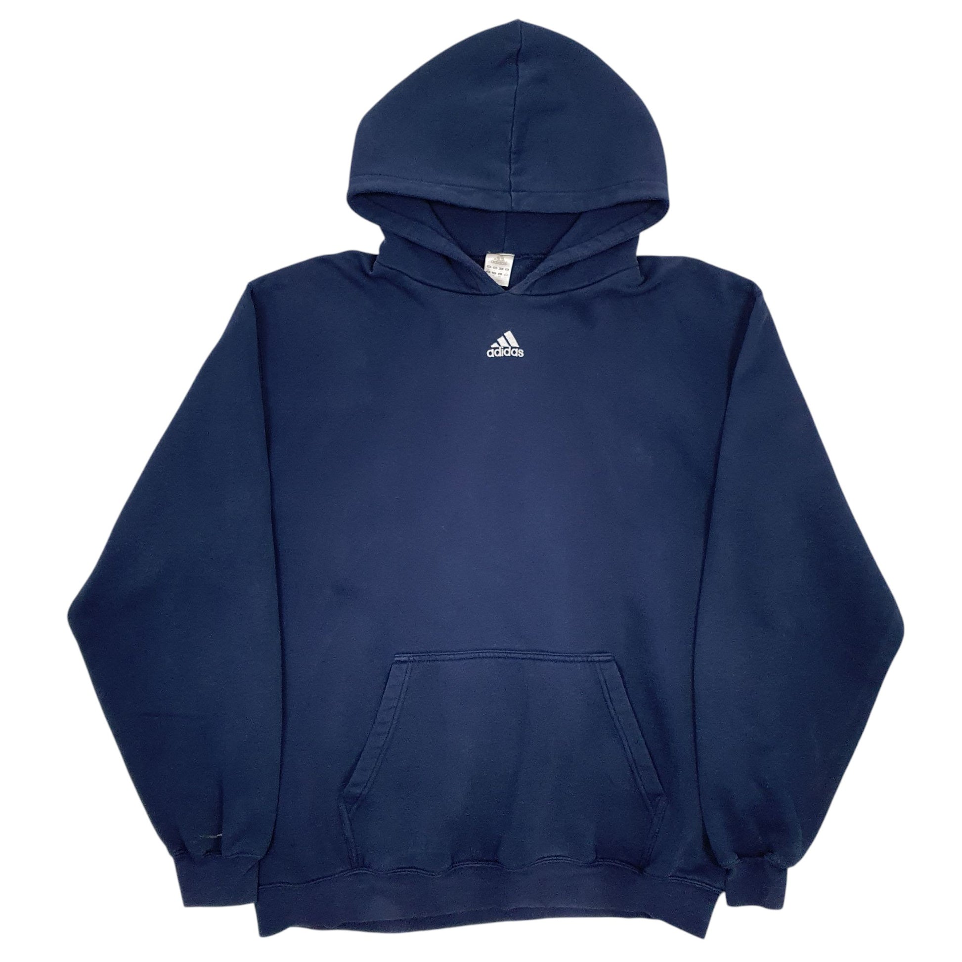Mens Navy Adidas  Hoodie Jumper