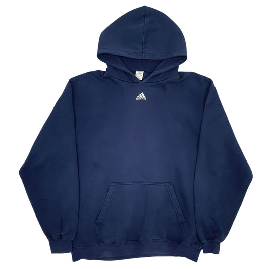 Mens Navy Adidas  Hoodie Jumper
