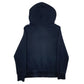 Womens Black Puma Spellout Hoodie Jumper