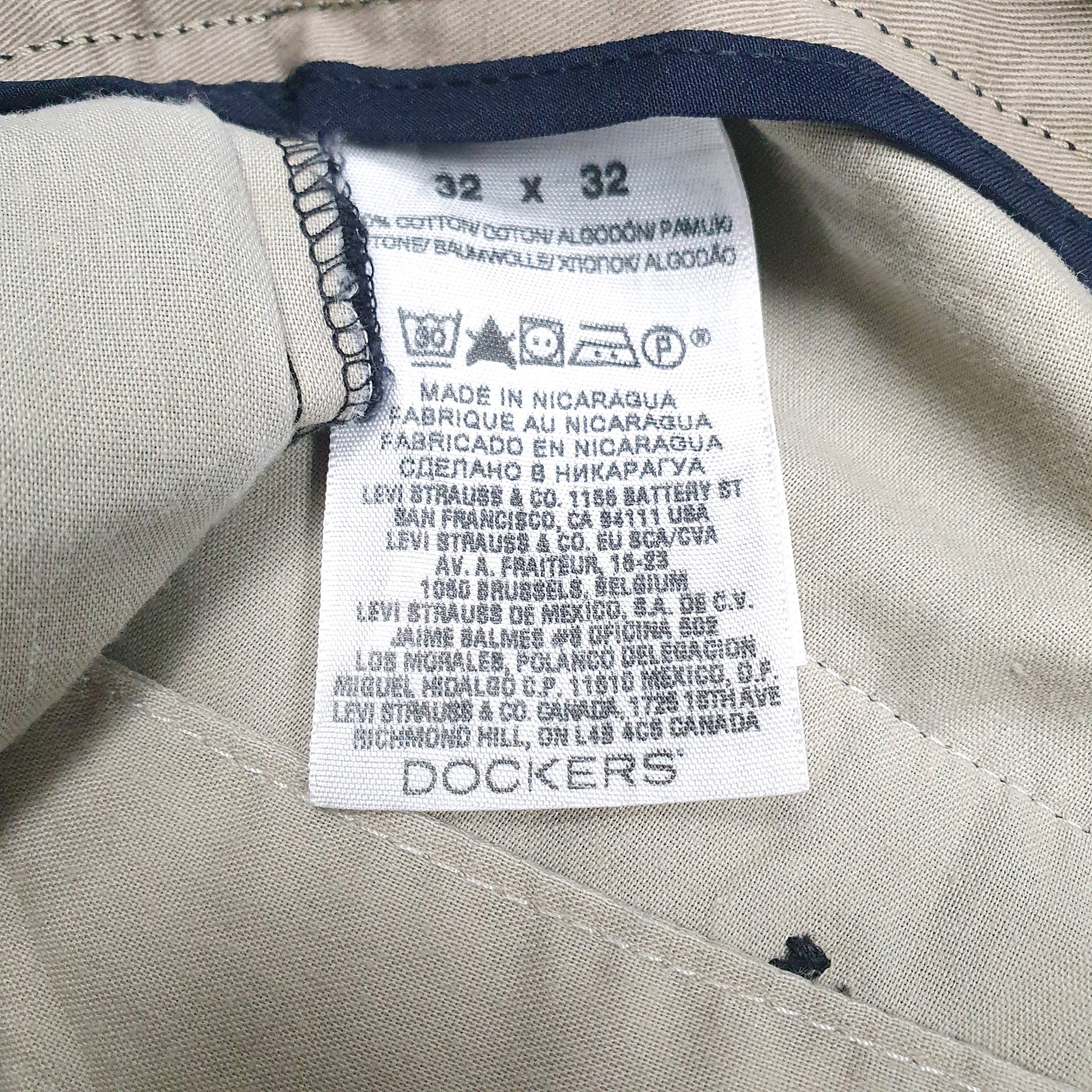 Mens Black Dockers Pleated  Trousers