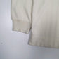Mens Cream Tommy Hilfiger Vintage 90s Polo Shirt Crewneck Jumper