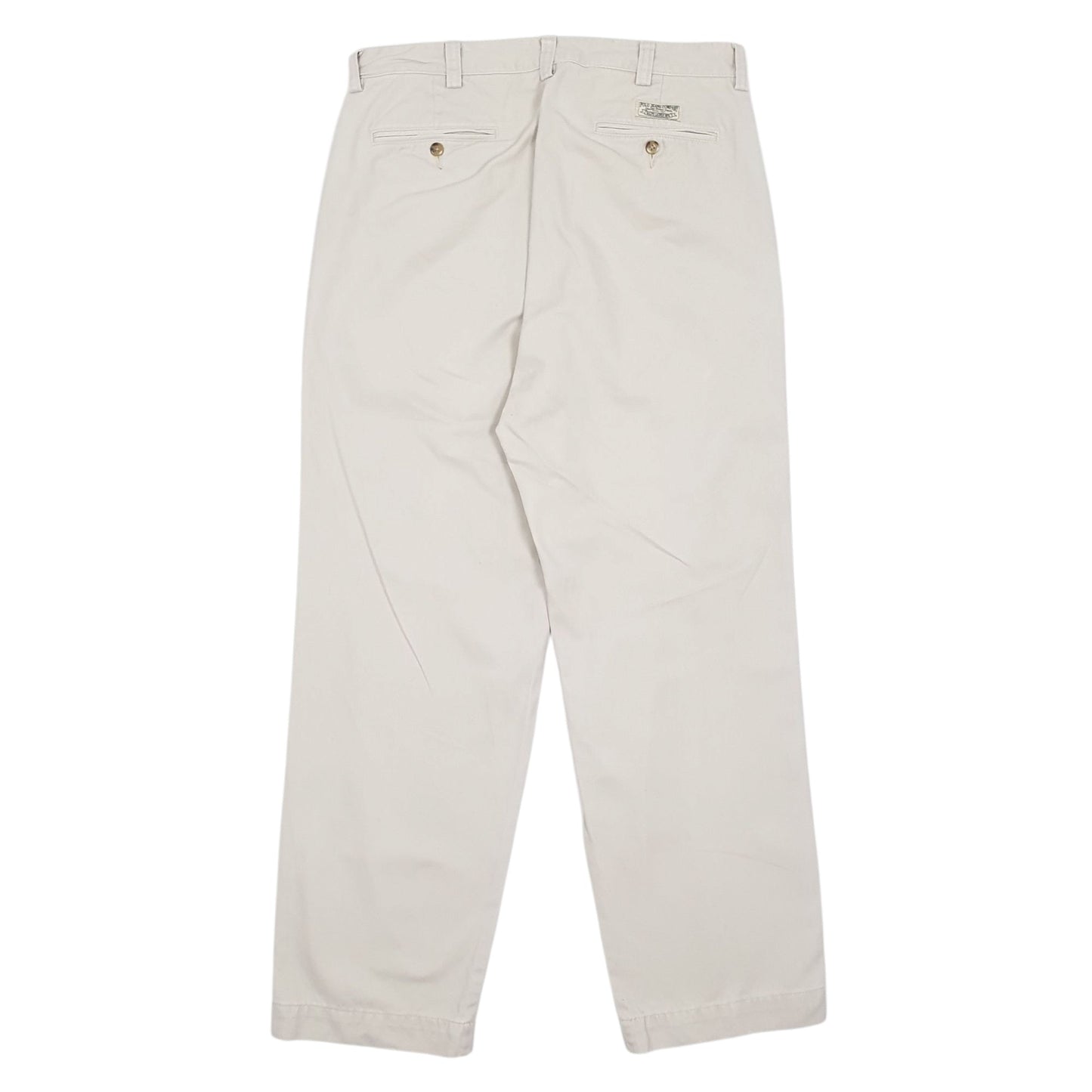 Mens Grey Polo Ralph Lauren Vintage 90s  Trousers